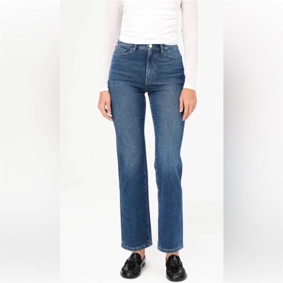 Warp & Weft ASE Aspen Pitkin Straight Leg Jeans Streetwise Women’s Size 4/27 NWT - Picture 1 of 11